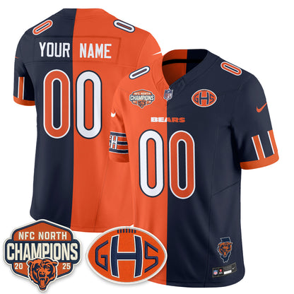 CHI 2026 Split Edition Vapor Custom Jersey - Stitched