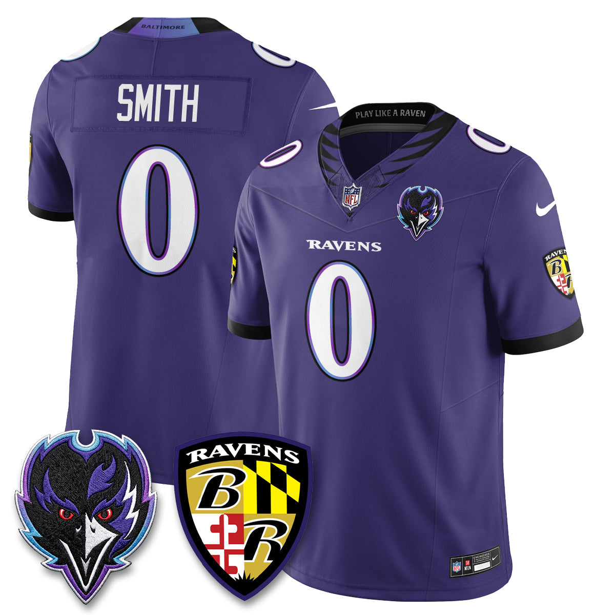 BAL The Next Flight Vapor Purple Jersey - All Stitched