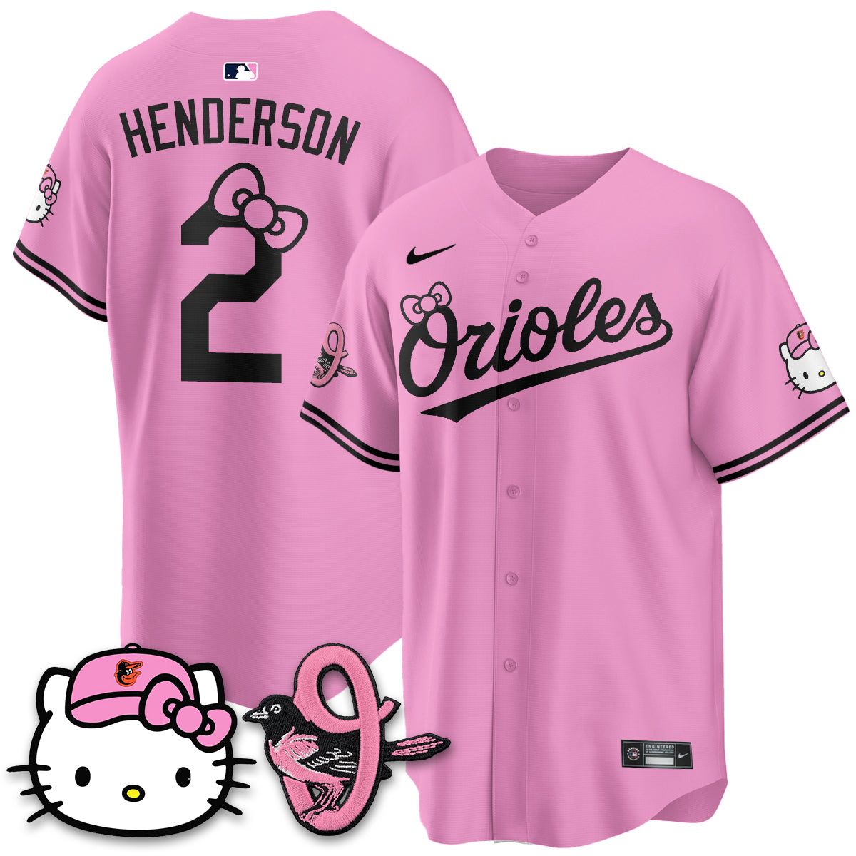 Baltimore Orioles x Meow KT Vapor Premier Limited Jersey - Stitched