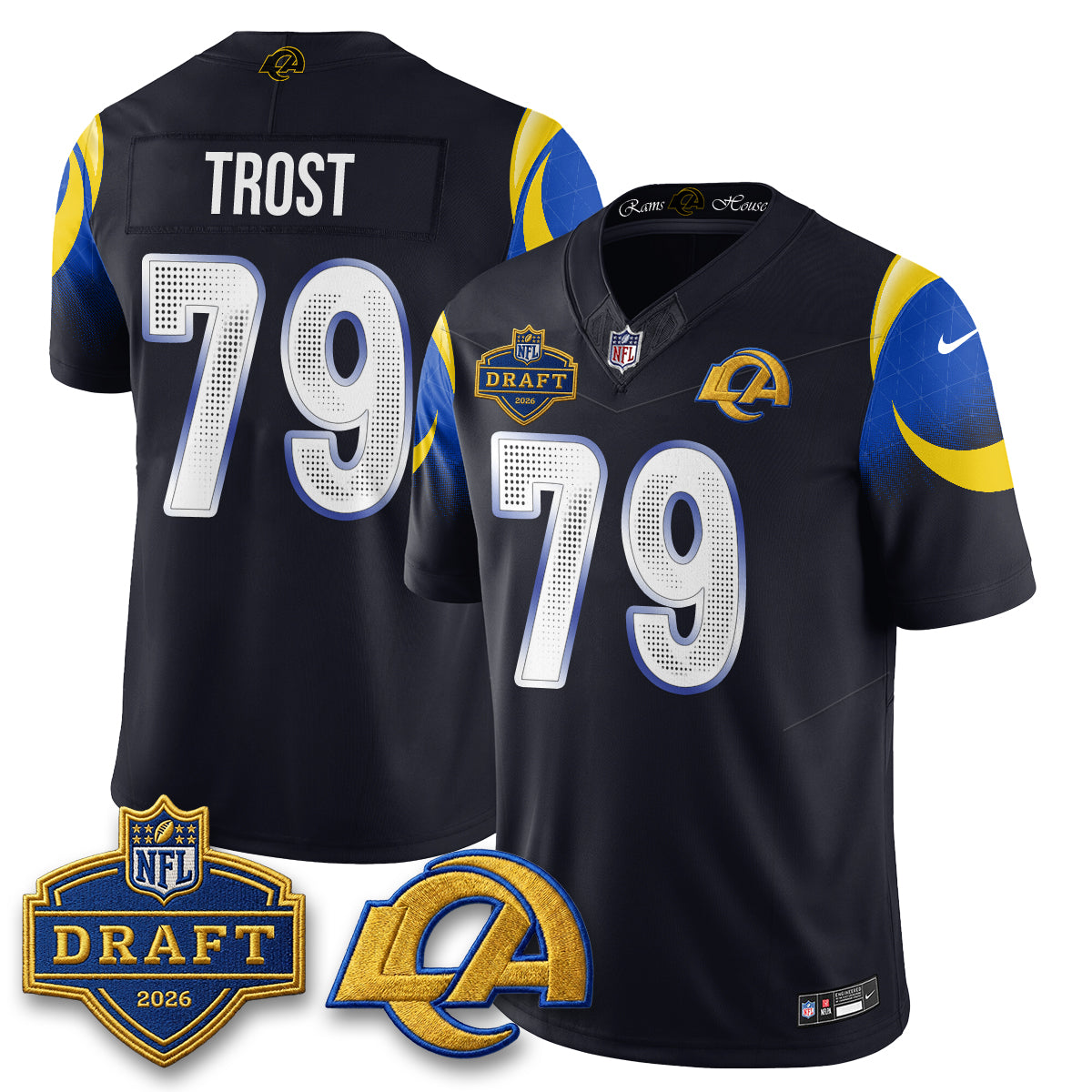 LAR 2026 NFL Draft Jersey - All Stitched
