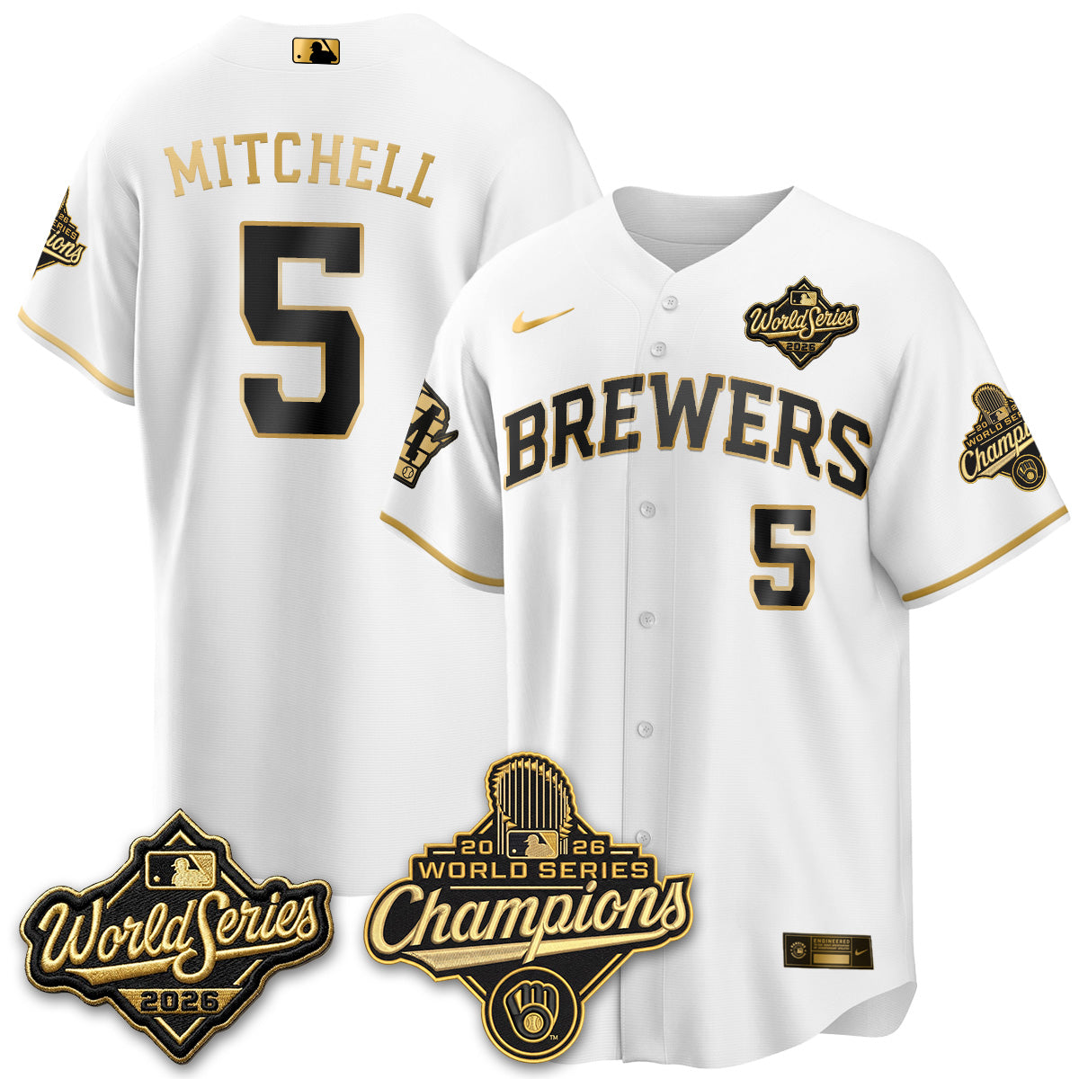 MIL 2026 WS Champions Vapor Home Jersey - Stitched (#11)