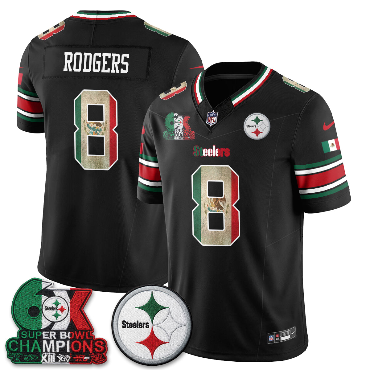 PIT Mexico Edition Vapor Jersey - Stitched
