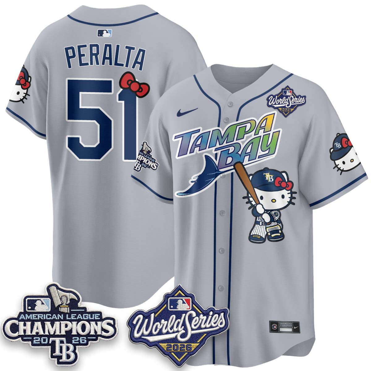TB WS26 & AL Champions x Meow KT Vapor Jersey - Stitched