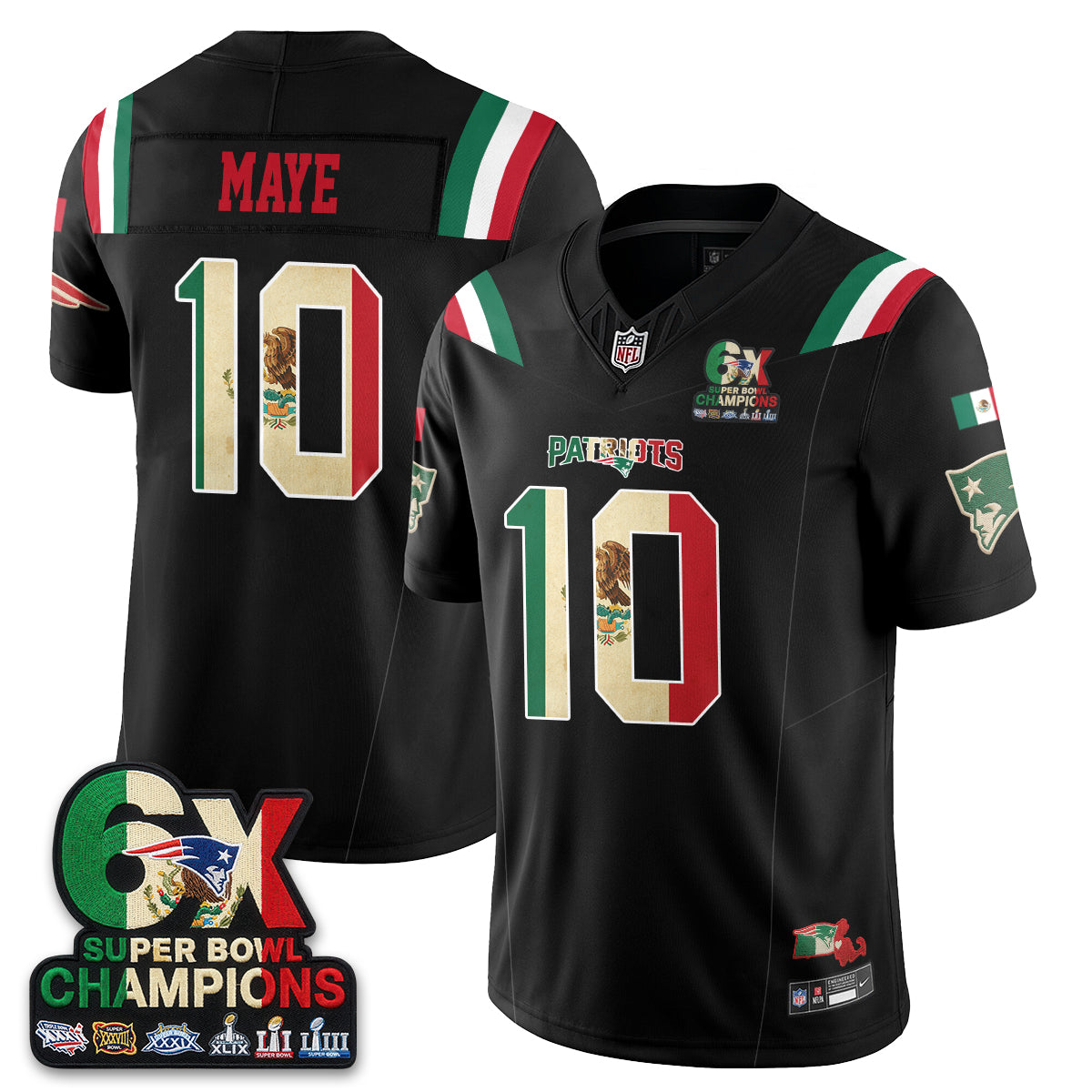 NE Mexico Edition Vapor Jersey - Stitched