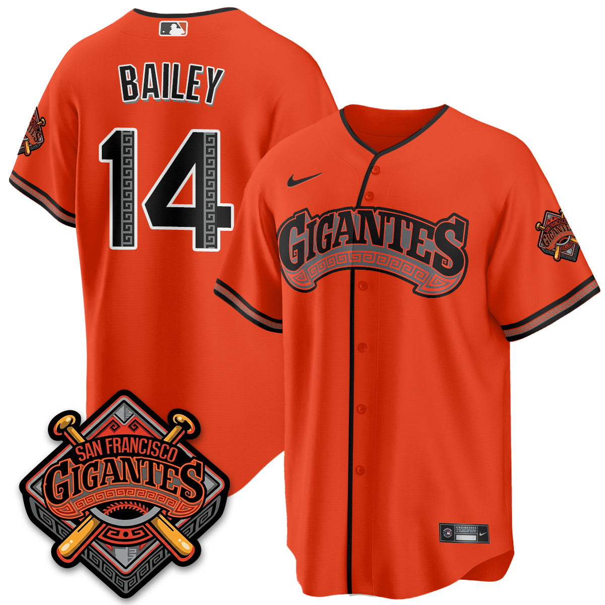 SF GIGANTES Vapor Limited Jersey - All Stitched