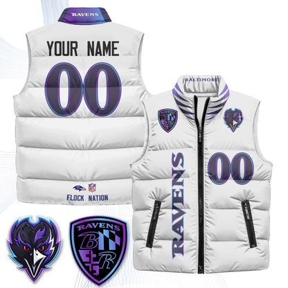 BAL "The Flock" Custom Puffer Vest - Printed