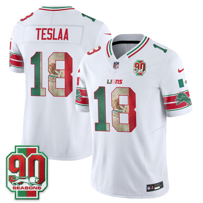 DET Mexico Edition Vapor Jersey - Stitched