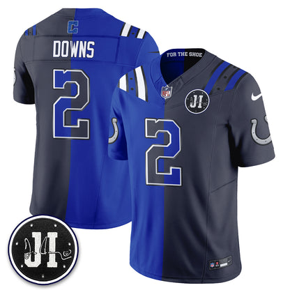 Indianapolis Colts 2026 Rivalries Split Vapor Jersey - Stitched