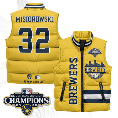 MIL "Brew City" Puffer Vest - Printed V3