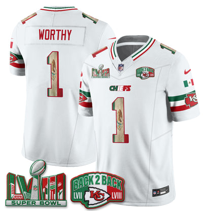 KC Mexico Edition Vapor Jersey - Stitched