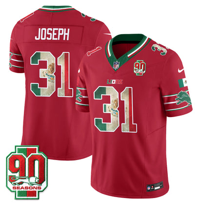 DET Mexico Edition Vapor Jersey - Stitched