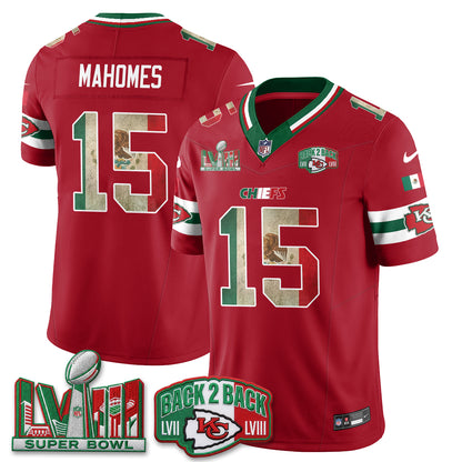 KC Mexico Edition Vapor Jersey - Stitched