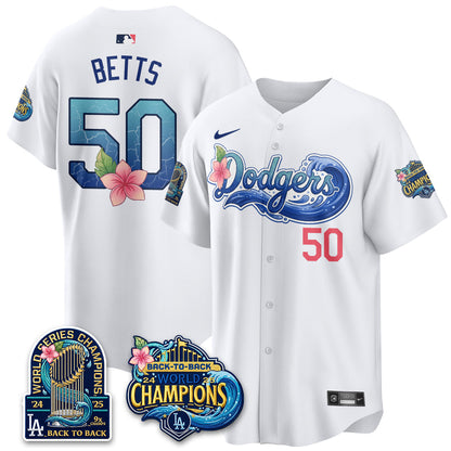 LAD Coastal Vapor Hawaiian Jersey - All Stitched
