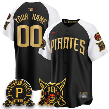 PIT Vapor Limited Custom Jersey - Cobra & Est 1887 Patch - All Stitched