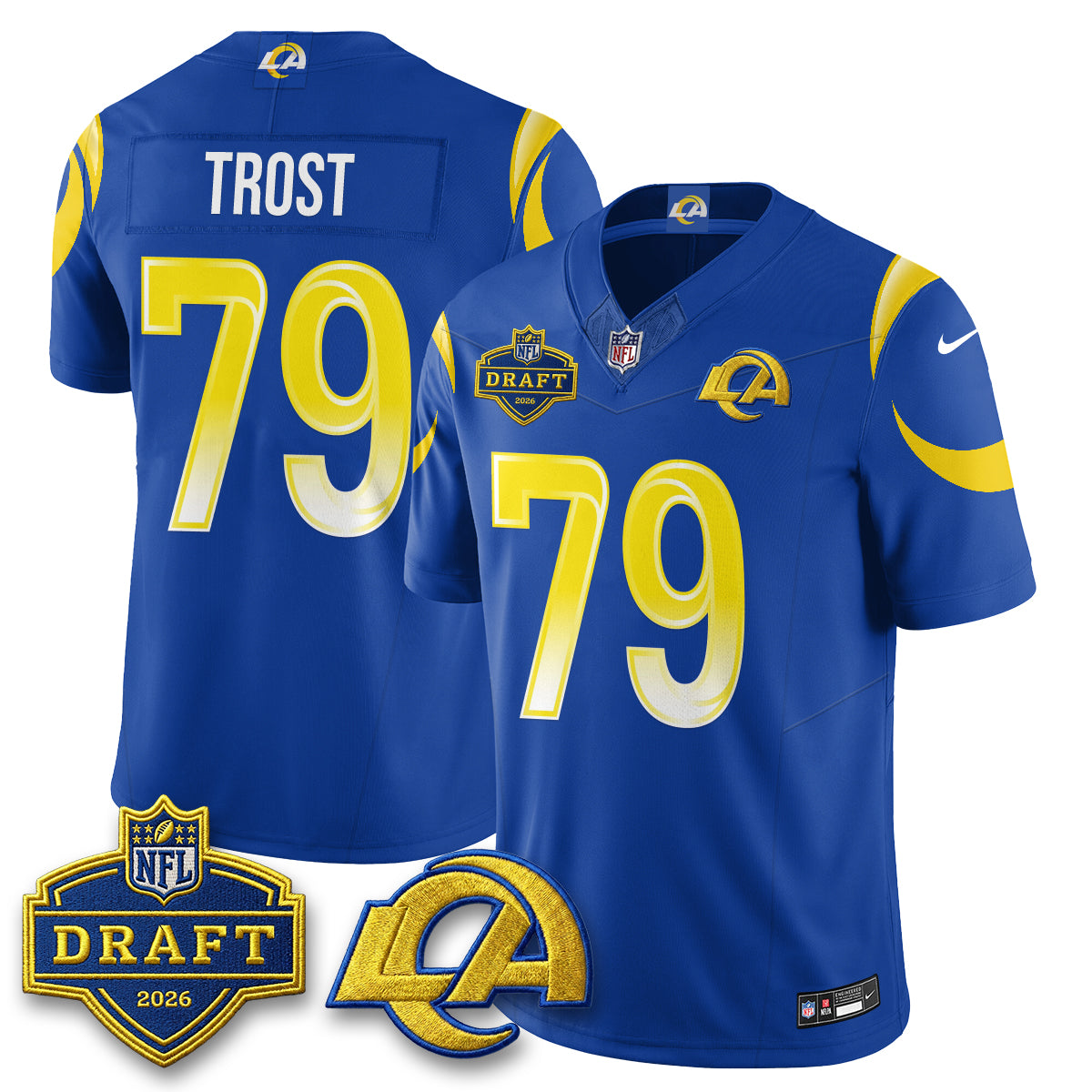 LAR 2026 NFL Draft Jersey - All Stitched