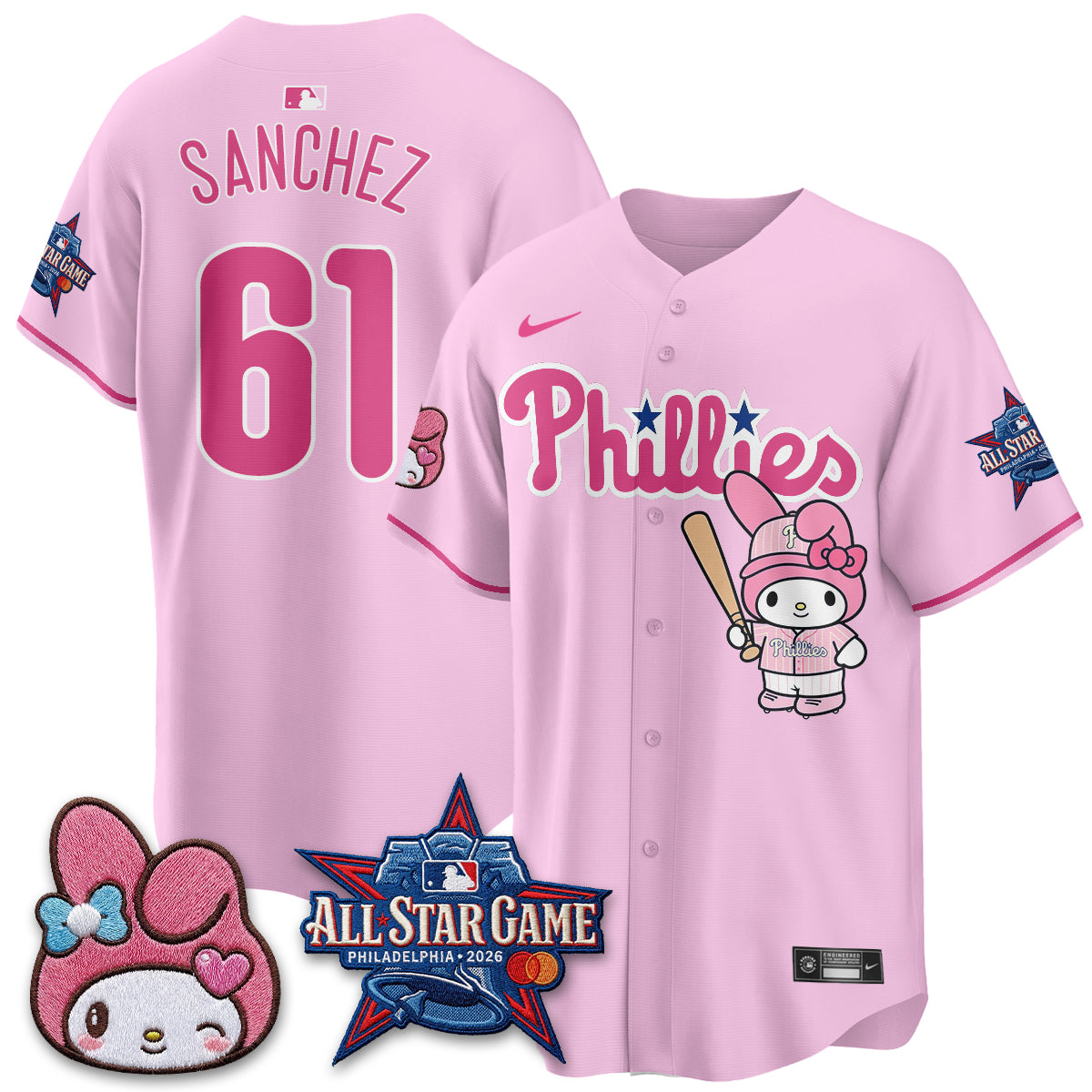 PHI x Pink Sanrio Friends Edition Vapor Jersey - Stitched