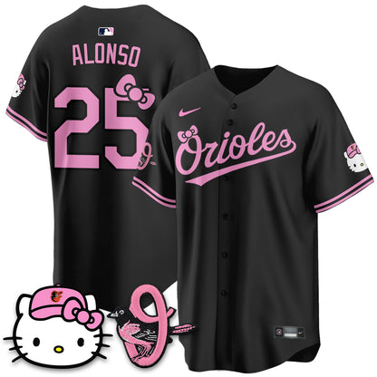 Baltimore Orioles x Meow KT Vapor Premier Limited Jersey - Stitched