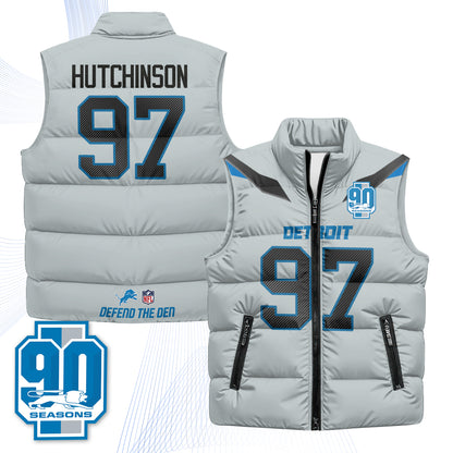 DET 2026 Rivalries Puffer Vest - Printed
