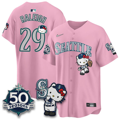 SEA x Meow KT Night Limited Teal Jersey - All Stitched