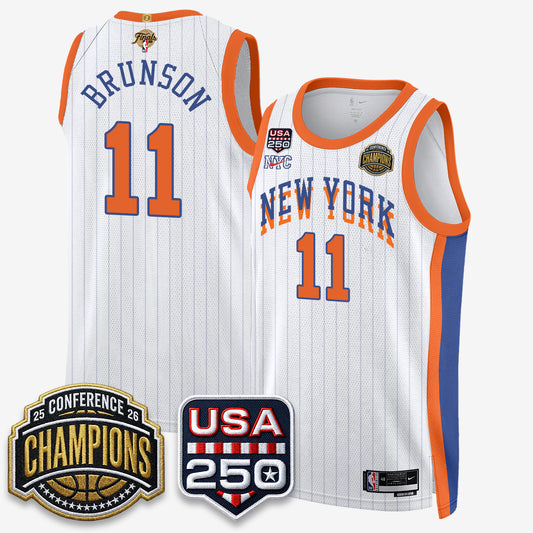 NYK 2026 NBA Eastern Conference Champions City Edition Jersey V2- Stitched (2)
