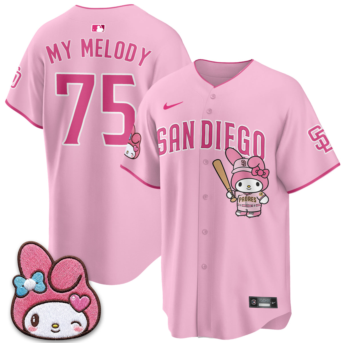 SD x Pink Sanrio Friend Vapor Jersey - Stitched