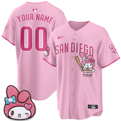 SD x Pink Sanrio Friend Vapor Custom Jersey - Stitched