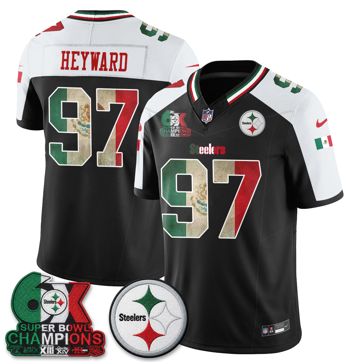 PIT Mexico Edition Vapor Jersey - Stitched
