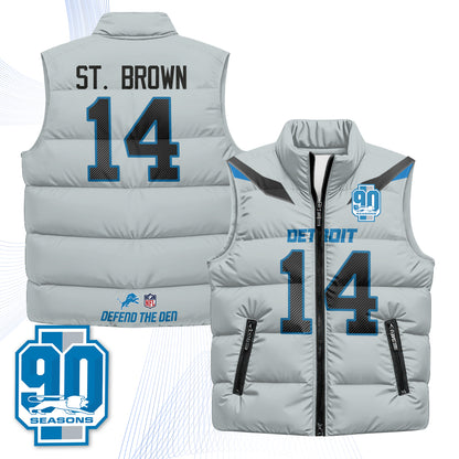 DET 2026 Rivalries Puffer Vest - Printed