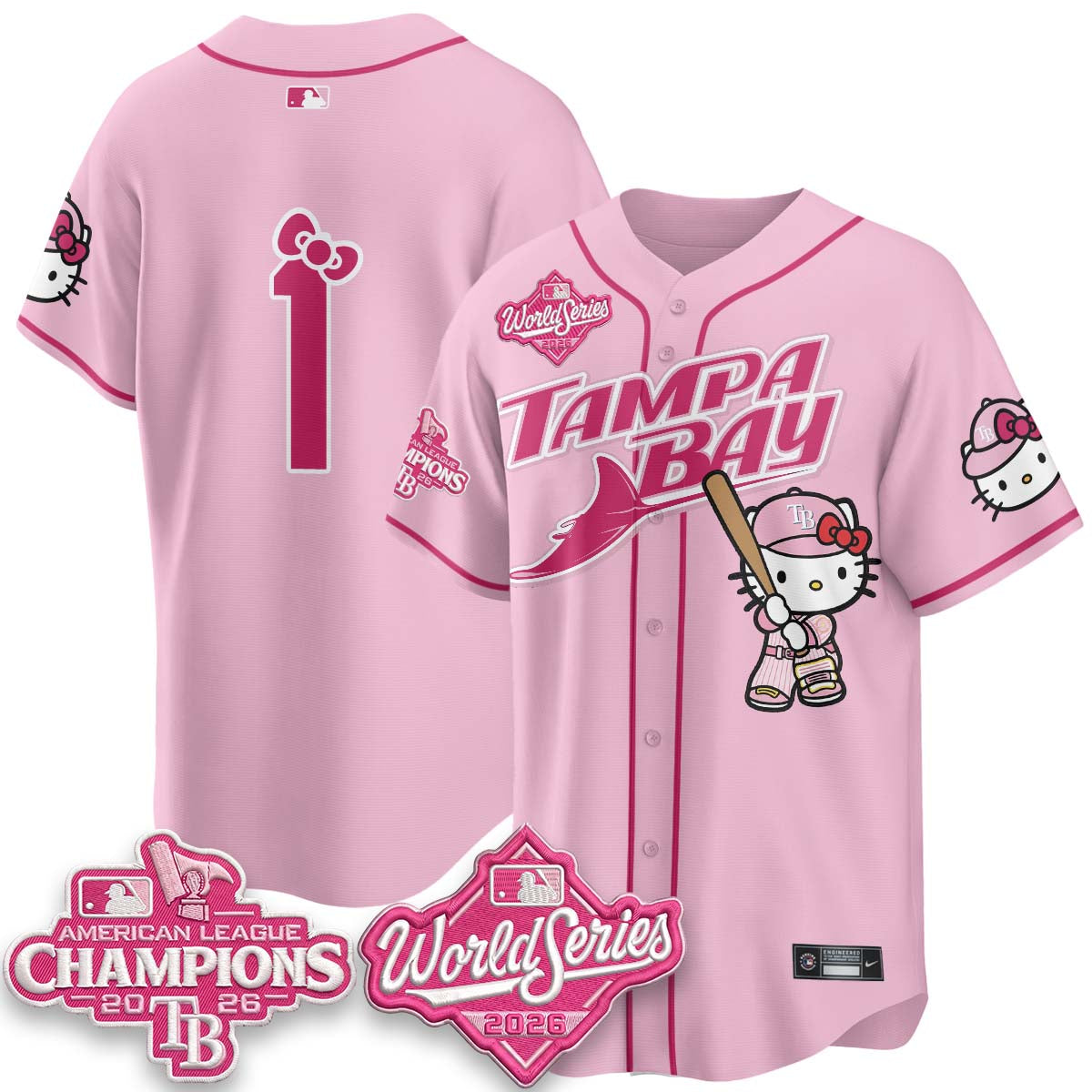 TB WS26 & AL Champions x Meow KT Vapor Jersey - Stitched
