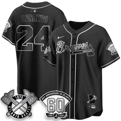 ATL 60th Anniversary Silver Edition Vapor Limited Jersey - All Stitched
