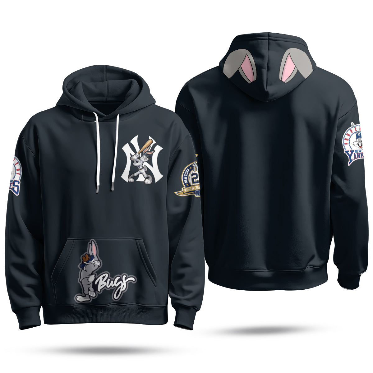 New York Yankees Bunny Vapor Limited Hoodie - Printed