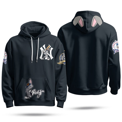 New York Yankees Bunny Vapor Limited Hoodie - Printed