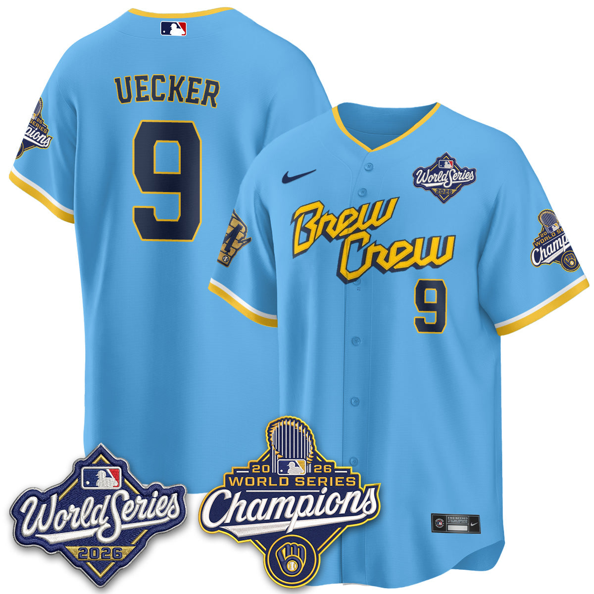 MIL 2026 WS Champions Vapor Home Jersey - Stitched (#11)