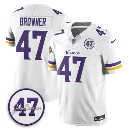 MIN Joey Browner Thank You For Memories - 1960 – 2026 Football Vapor Limited Jersey - All Stitched