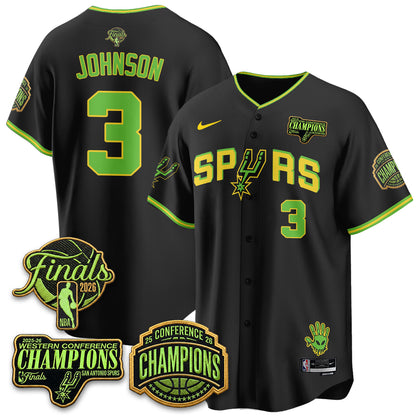 SAS 2026 Basketball Alien Style Vapor Jersey - Stitched