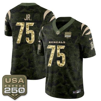 CIN 2026 Salute to Service Vapor Jersey - Stitched