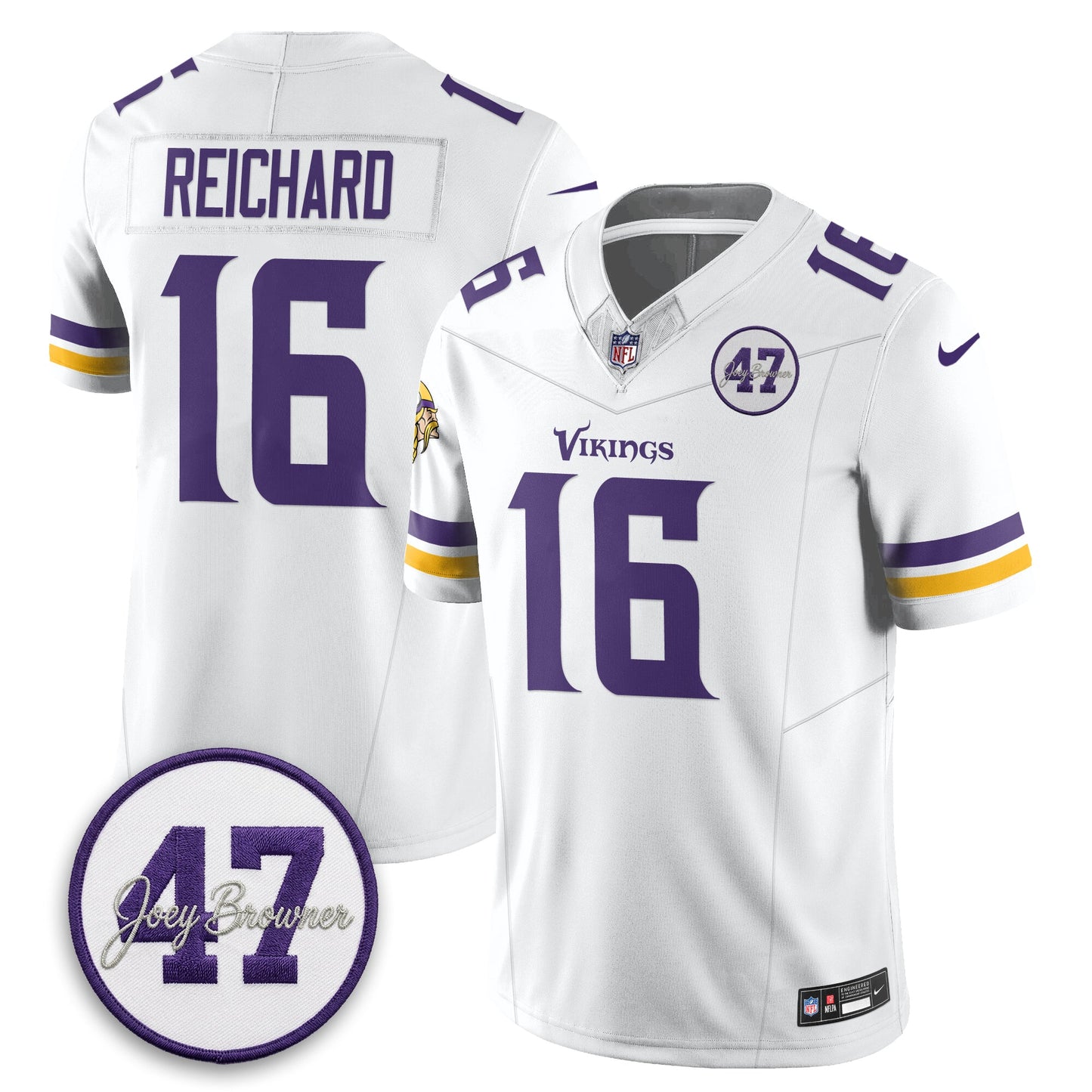 MIN Joey Browner Thank You For Memories - 1960 – 2026 Football Vapor Limited Jersey - All Stitched