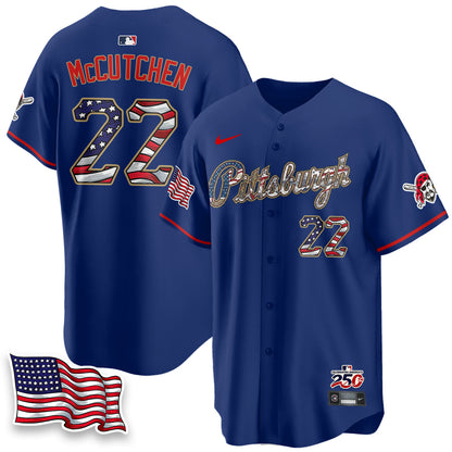 PIT 2026 Independence Day USA Vapor Limited Jersey - Stitched