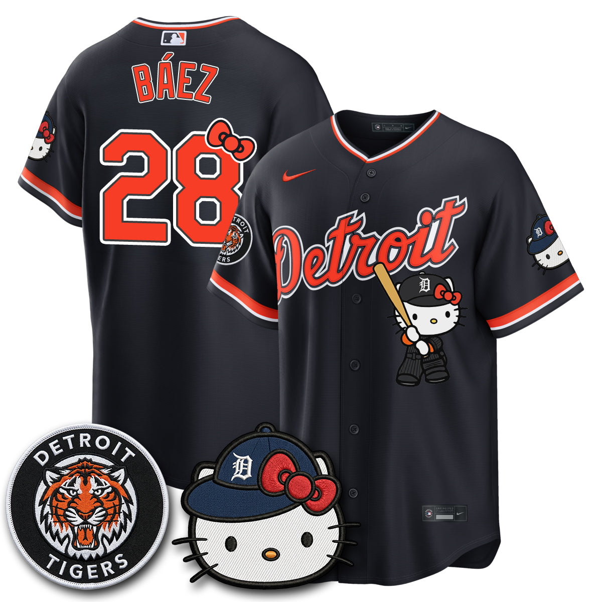 DET x Meow KT Edition Vapor Limited Jersey - Stitched