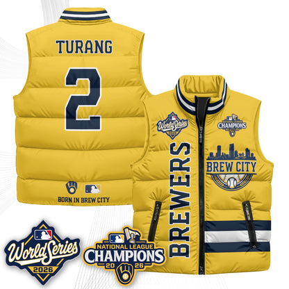 MIL 2026 NL Champions Puffer Vest - Printed