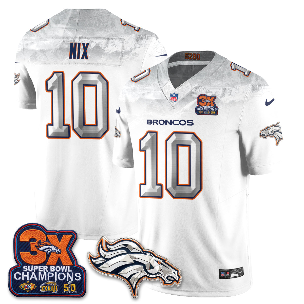 DEN Cold Front Fangear Edition Vapor Jersey - Stitched