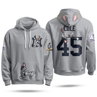 New York Yankees Bunny Vapor Limited Hoodie - Printed