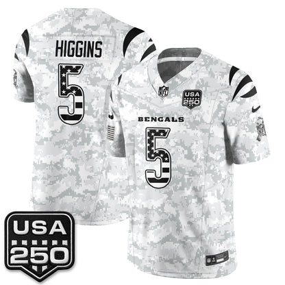 CIN 2026 Salute to Service Vapor Jersey - Stitched