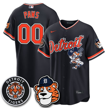 DET Paws Edition Vapor Limited Jersey - Stitched