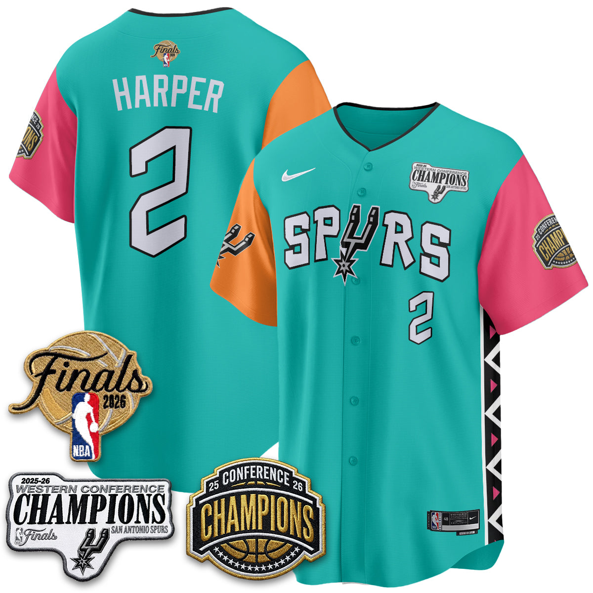 SAS 2026 Basketball Finals Vapor Jersey - Stitched (2)