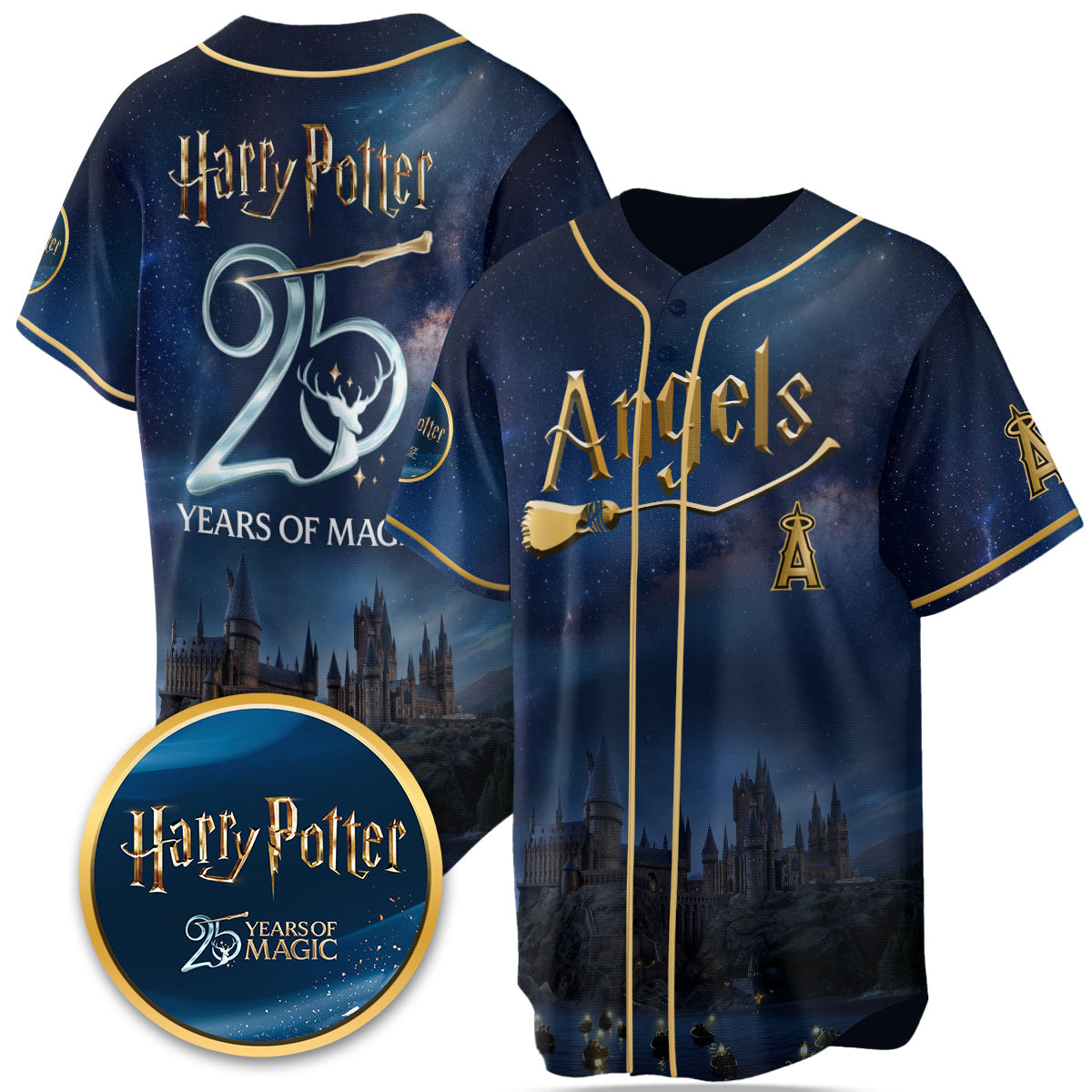 Baseball Team x HP 25 Years of Magic Limited Edition Jersey - Printed