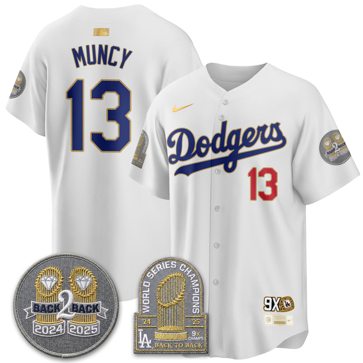 LAD Vapor Limited Jersey - Back to Back Champion - All Stitched