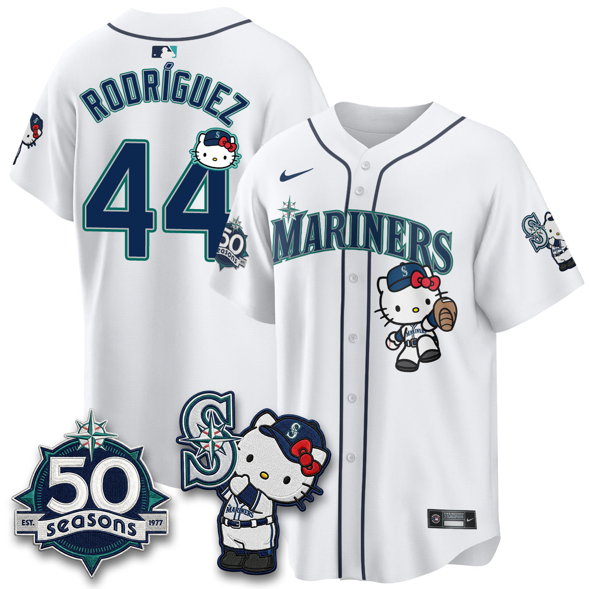 SEA x Meow KT Night Limited Teal Jersey - All Stitched