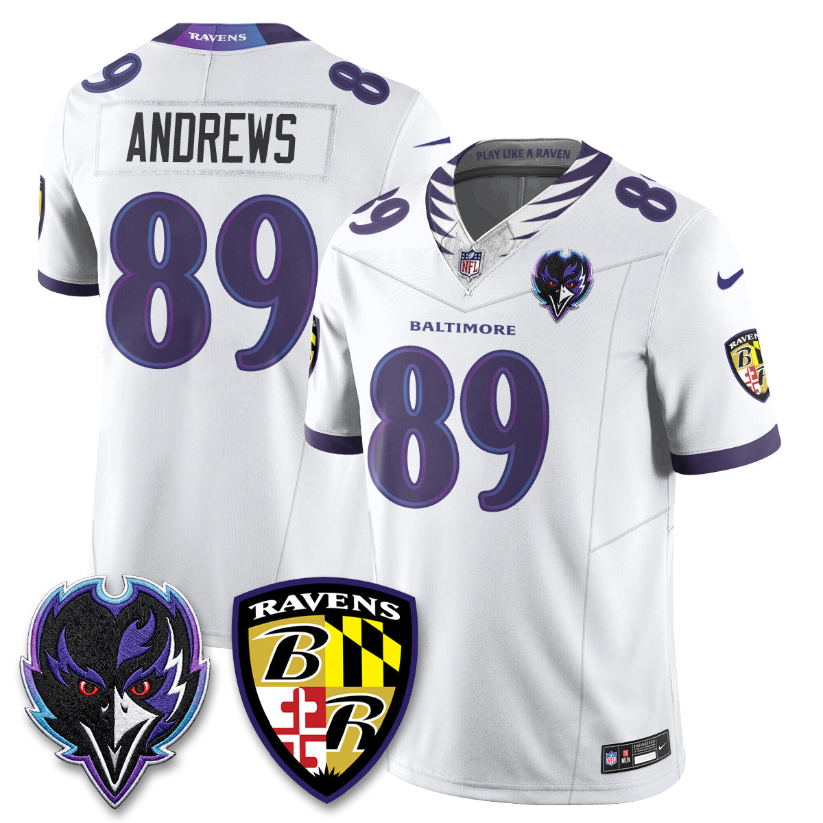 BAL The Next Flight Vapor Purple Jersey - All Stitched