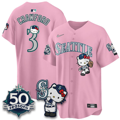 SEA x Meow KT Night Limited Teal Jersey - All Stitched